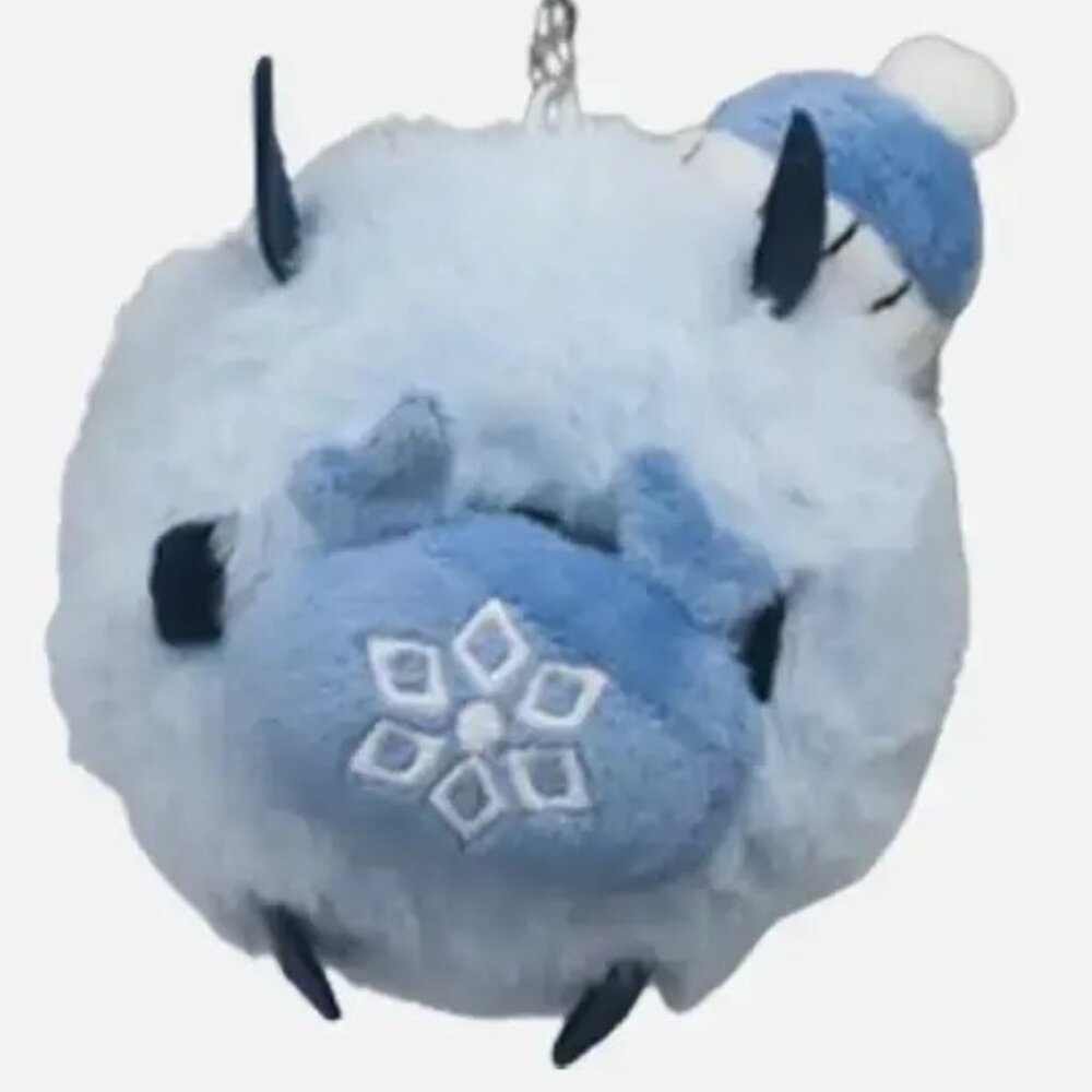 Genshin Cryo Hilichurl Grenadier Plush Keychain NEW in Box BOX DAMAGE